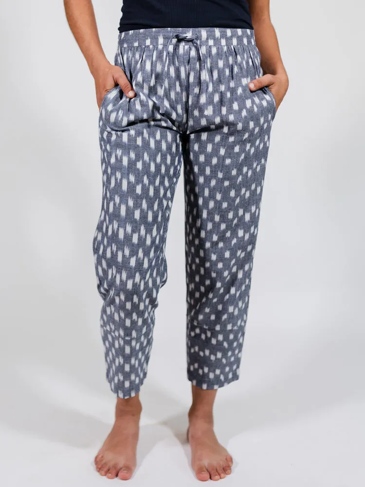 Miller Easy Pant - Blue Ikat sold by Mata Traders product image thumbnail 4