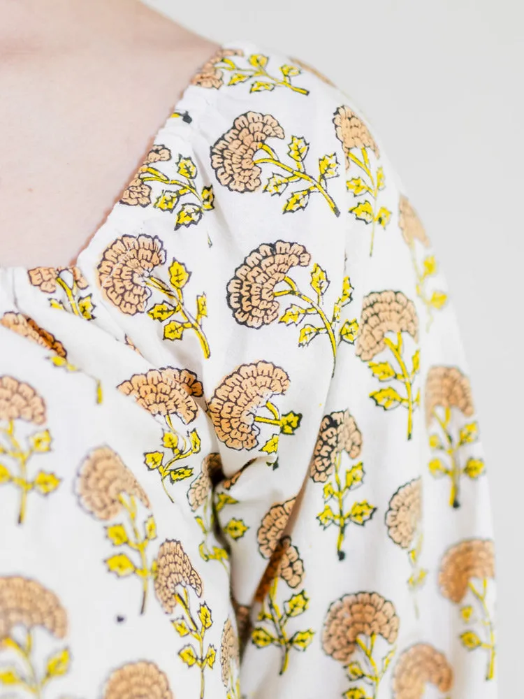 Lainey Top - Marigold sold by Mata Traders product image thumbnail 3