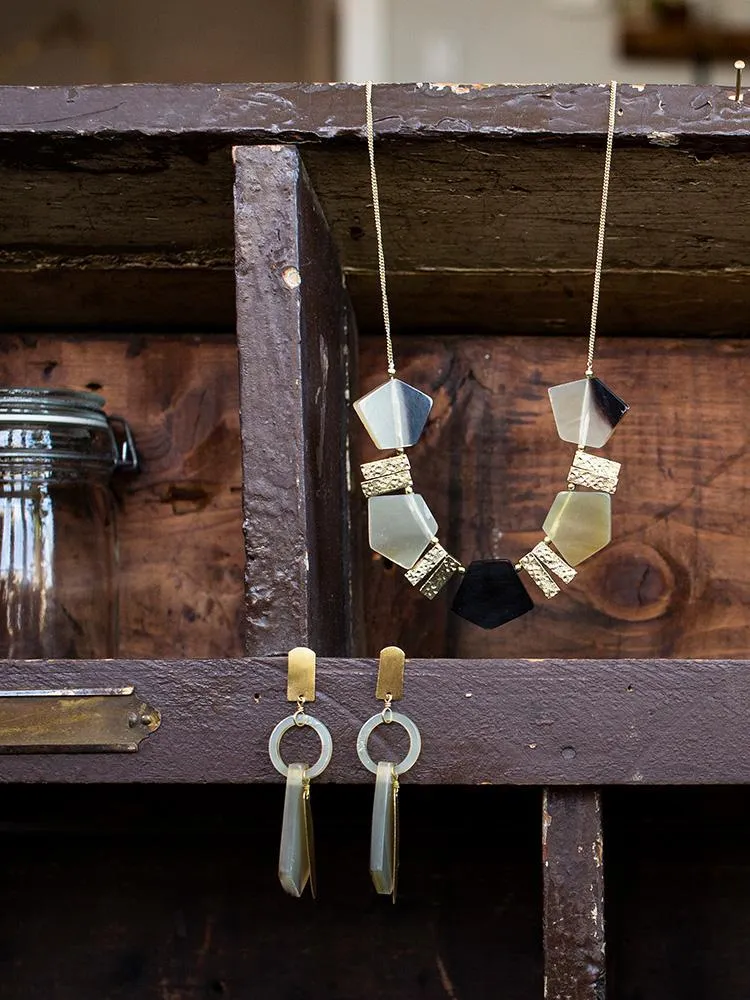 Wayfarer Necklace - Horn sold by Mata Traders product image thumbnail 2