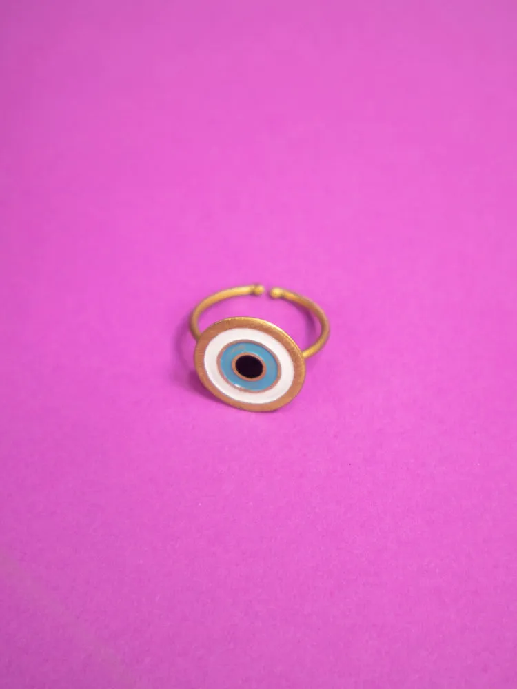 Double Vision Ring - Gold sold by Mata Traders product image thumbnail 4