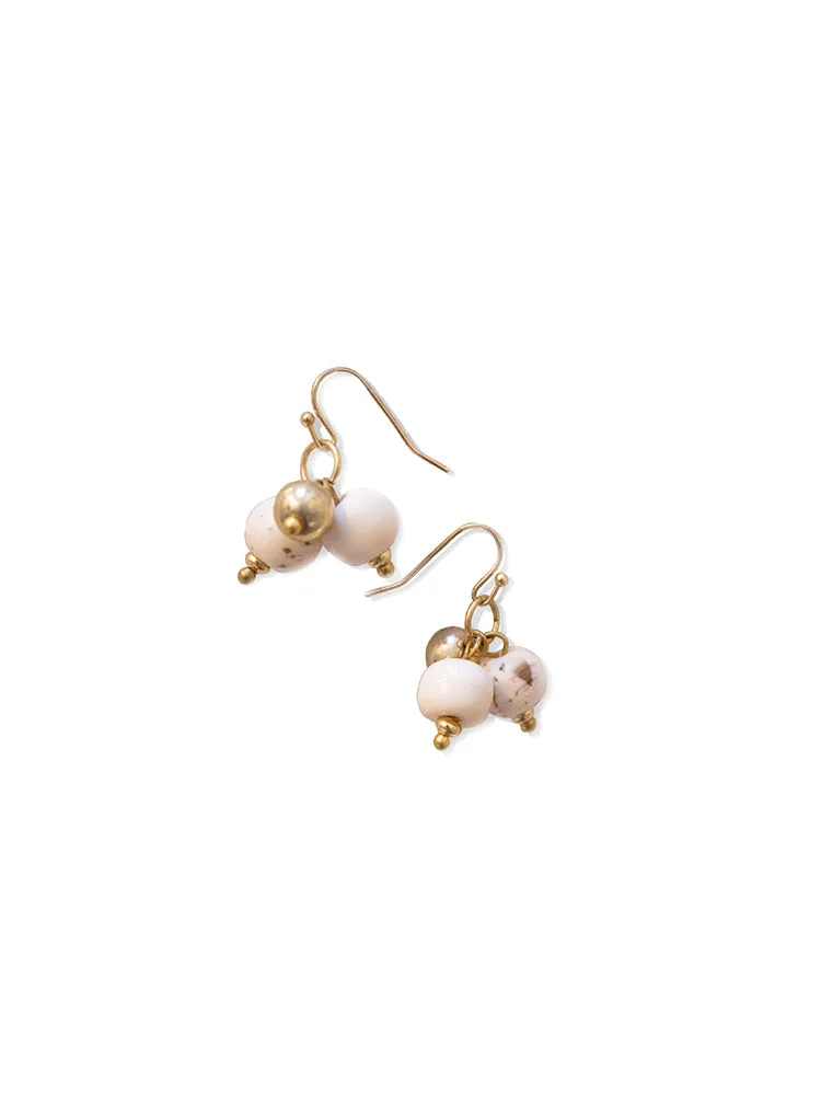 Alina Earrings - Gold sold by Mata Traders product image thumbnail 3