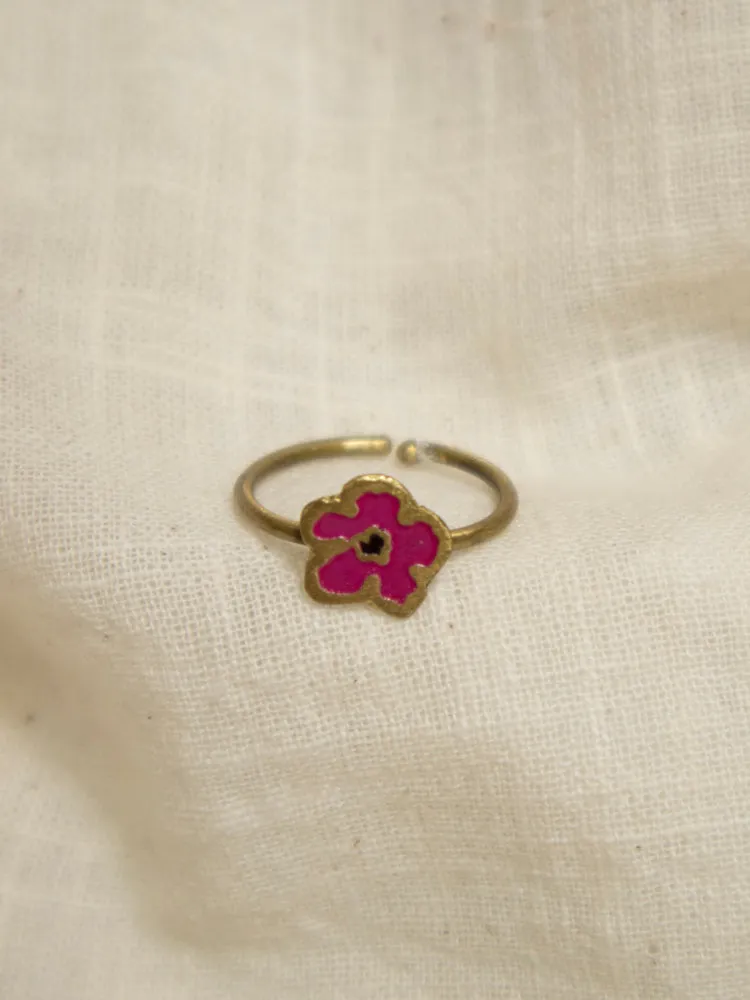 Blossom Ring - Magenta sold by Mata Traders product image thumbnail 3