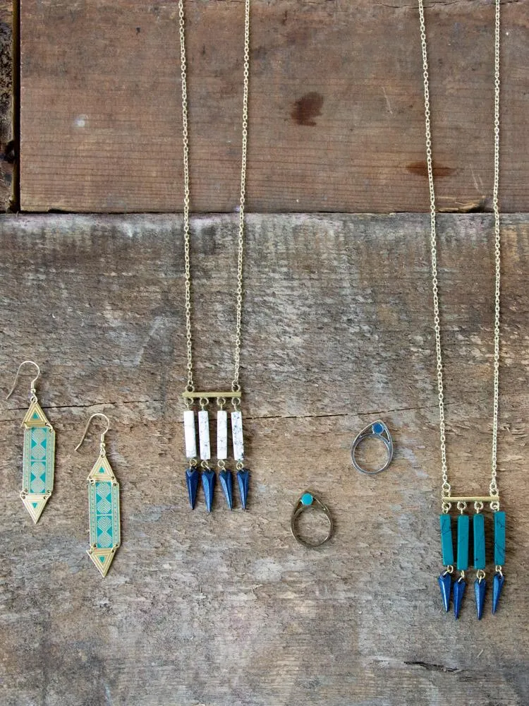 Pentos Ring - Cobalt sold by Mata Traders product image thumbnail 3