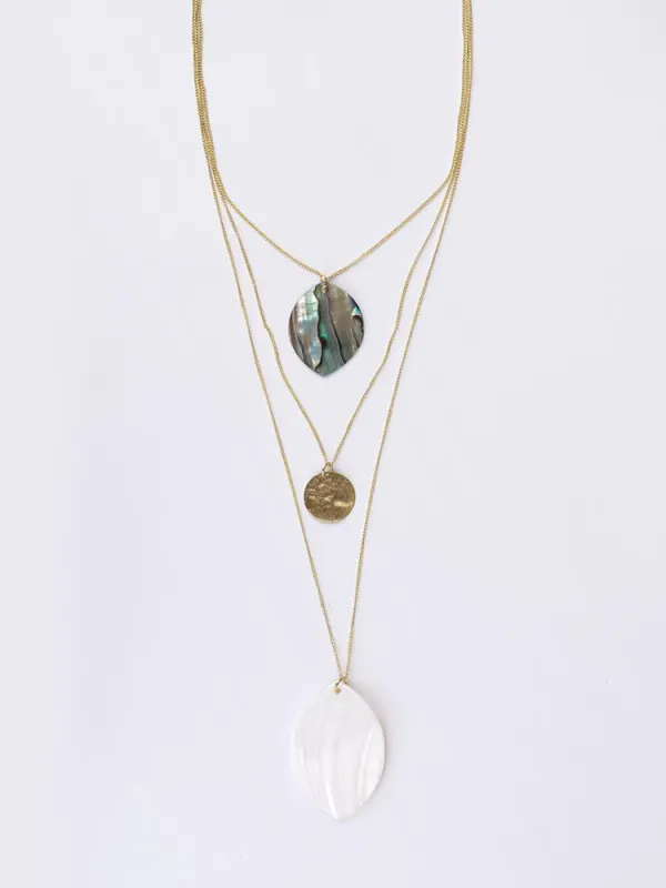 Sand And Sea Necklace - Shell sold by Mata Traders