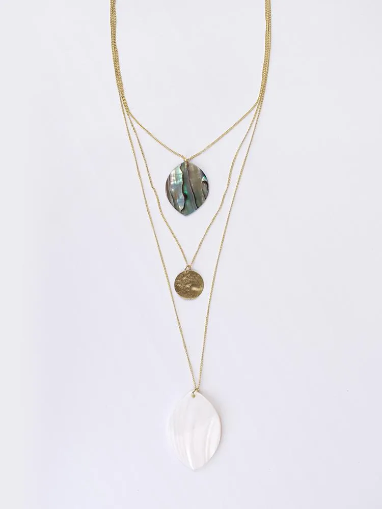 Sand And Sea Necklace - Shell sold by Mata Traders