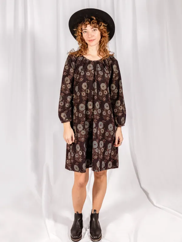 Paige Dress - Fall Blossom sold by Mata Traders