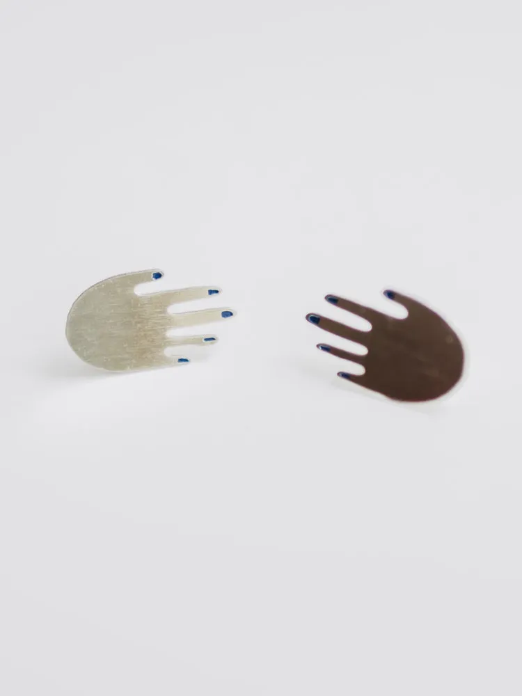 Mani Studs - Silver sold by Mata Traders product image thumbnail 4