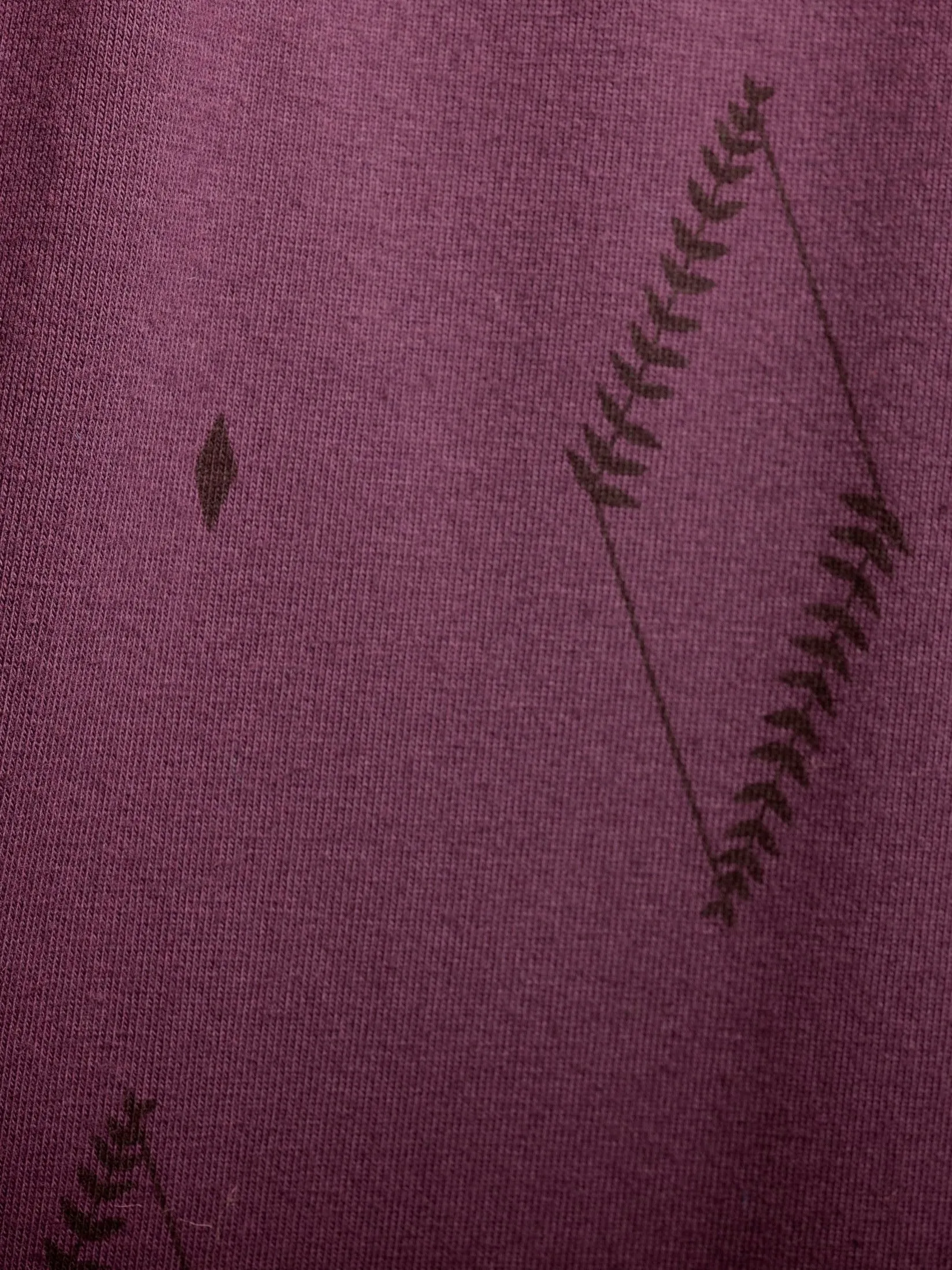 Isla Skirt - Diamond Vine Dark Purple sold by Mata Traders product image thumbnail 3