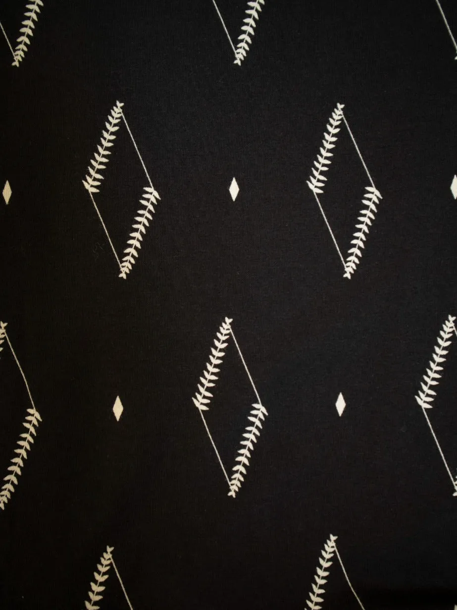 Sweet Seams Dress - Diamond Vine Black sold by Mata Traders product image thumbnail 4