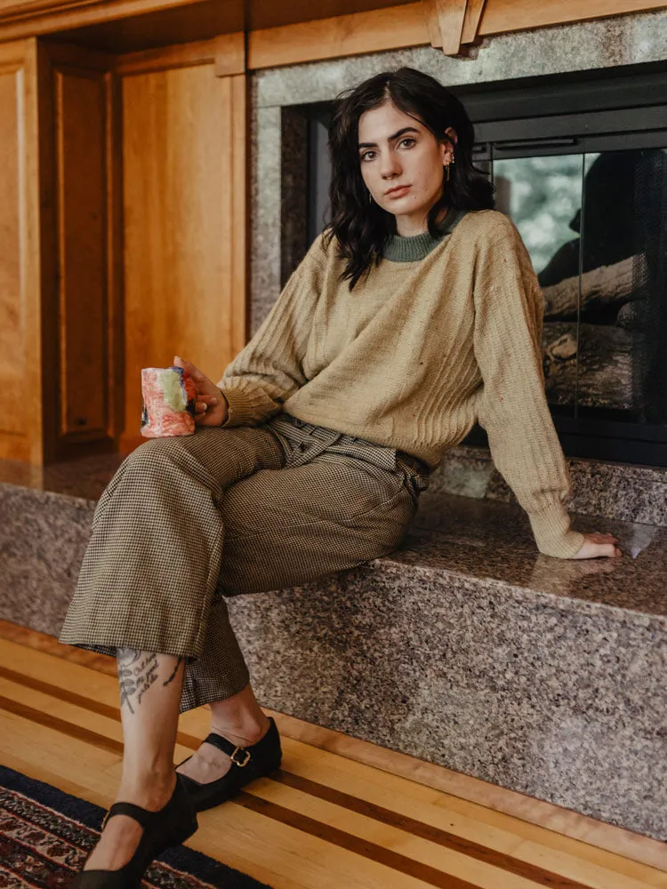 Emmy Drawstring Pant - Houndstooth sold by Mata Traders product image thumbnail 3