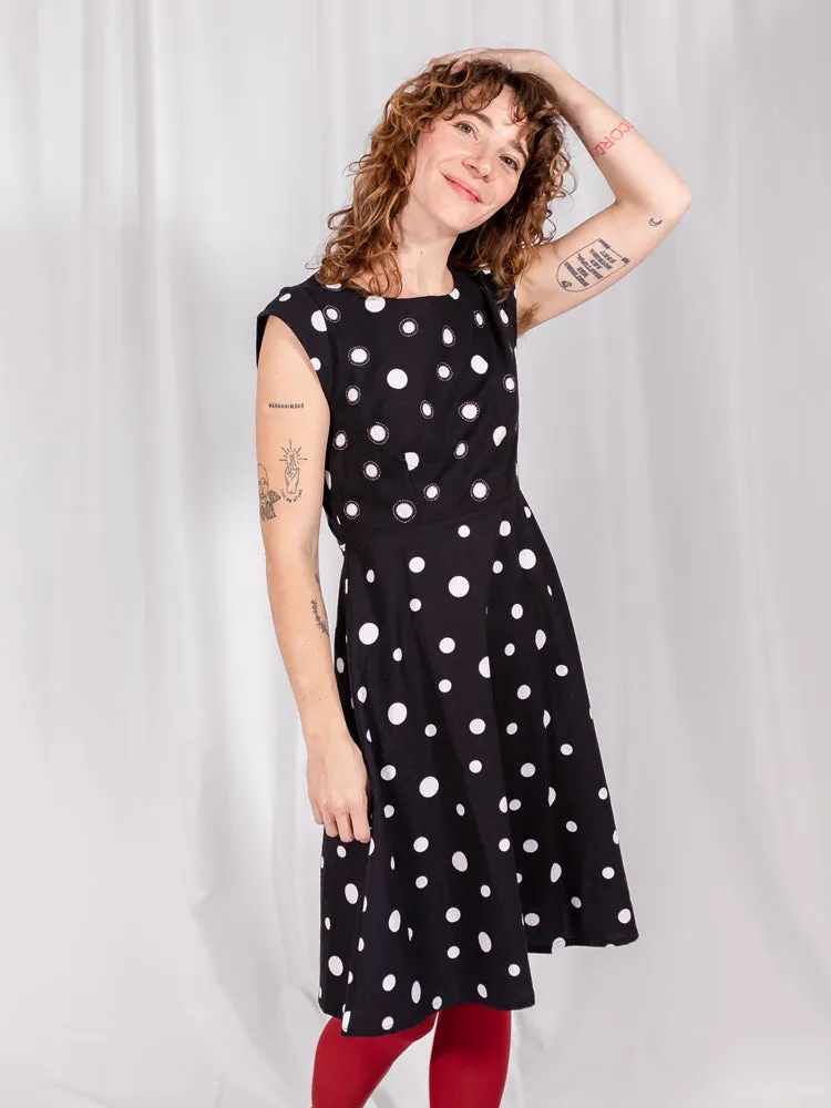 Marseille Dress - Polka Dot sold by Mata Traders product image thumbnail 4