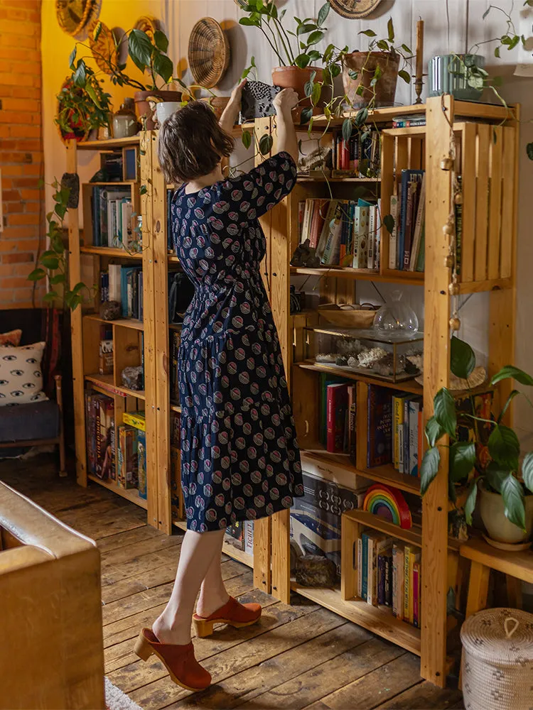 Adriana Dress - Deco Blue sold by Mata Traders product image thumbnail 4