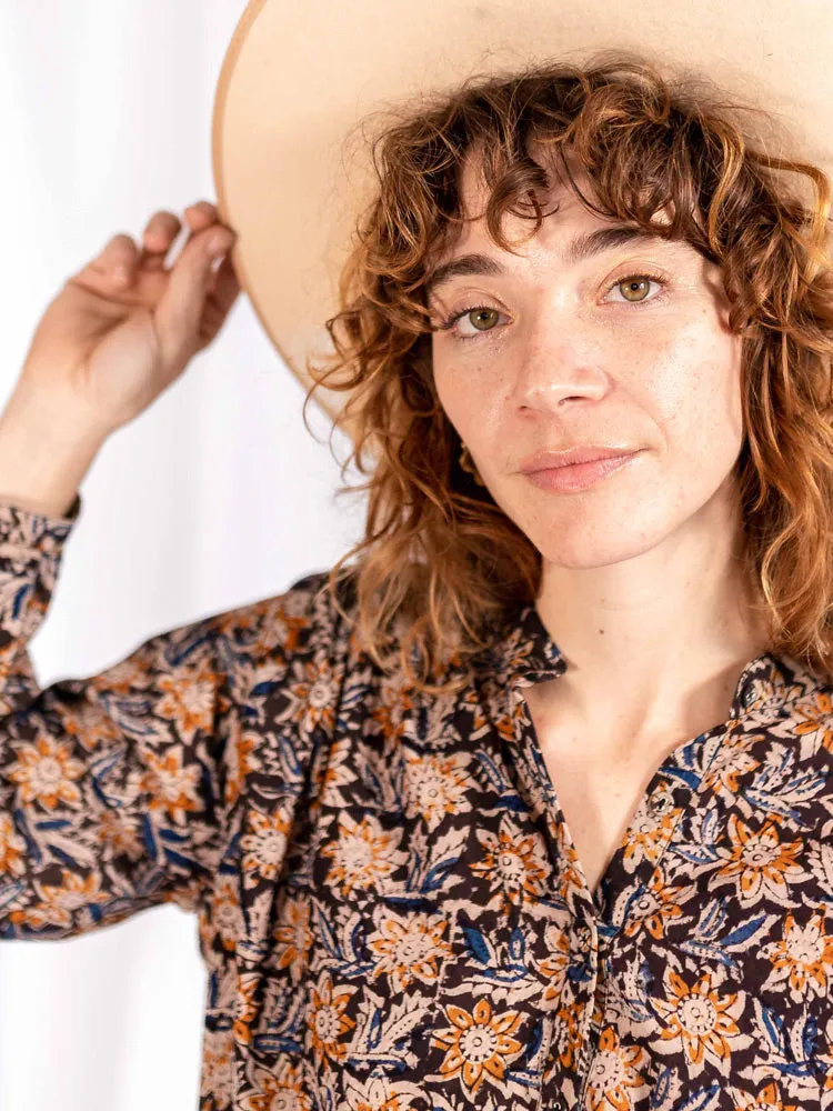 Stella Top - Sunflower Black sold by Mata Traders product image thumbnail 3