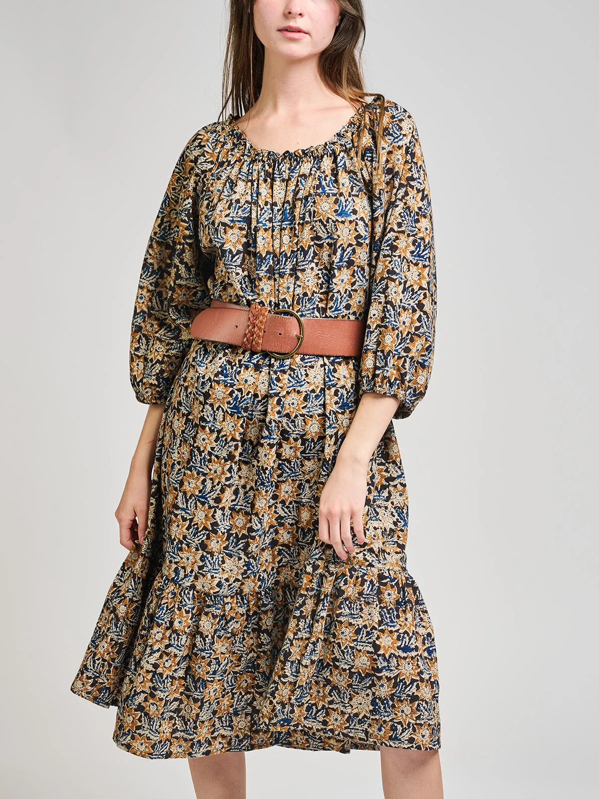 Marnie Dress - Sunflower Black sold by Mata Traders product image thumbnail 3