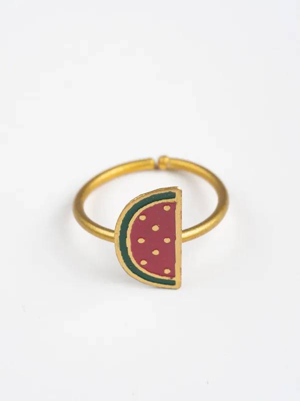 One in a Melon Ring - Gold sold by Mata Traders