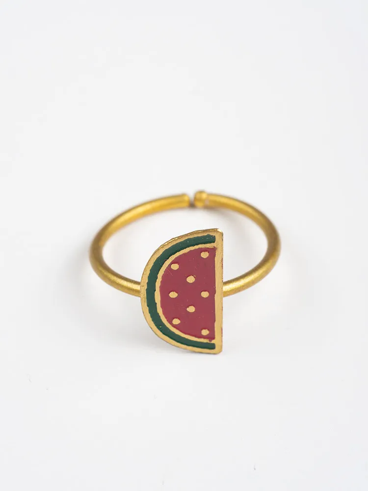 One in a Melon Ring - Gold sold by Mata Traders