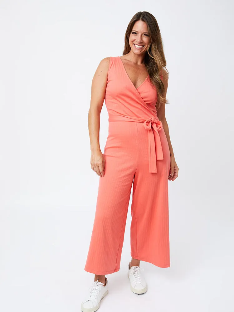 Rita Jumpsuit - Melon Rib Knit sold by Mata Traders product image thumbnail 5