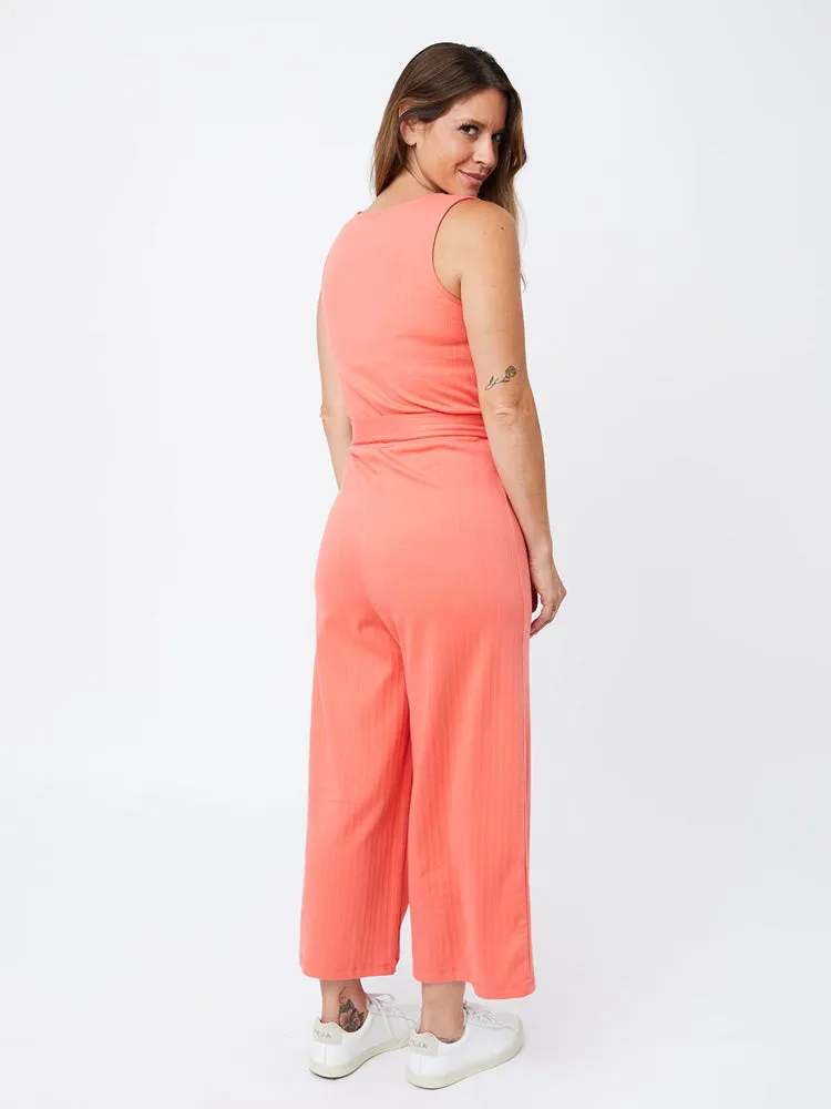 Rita Jumpsuit - Melon Rib Knit sold by Mata Traders product image thumbnail 4