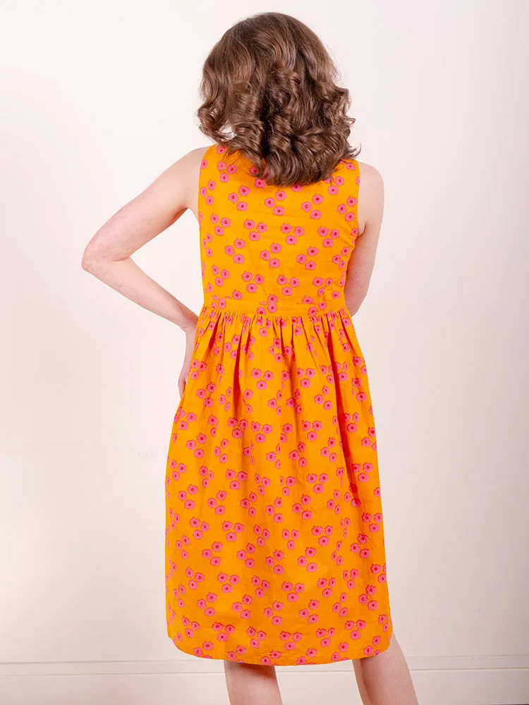 Melody Midi Dress - Floral Trio Marmalade sold by Mata Traders product image thumbnail 2