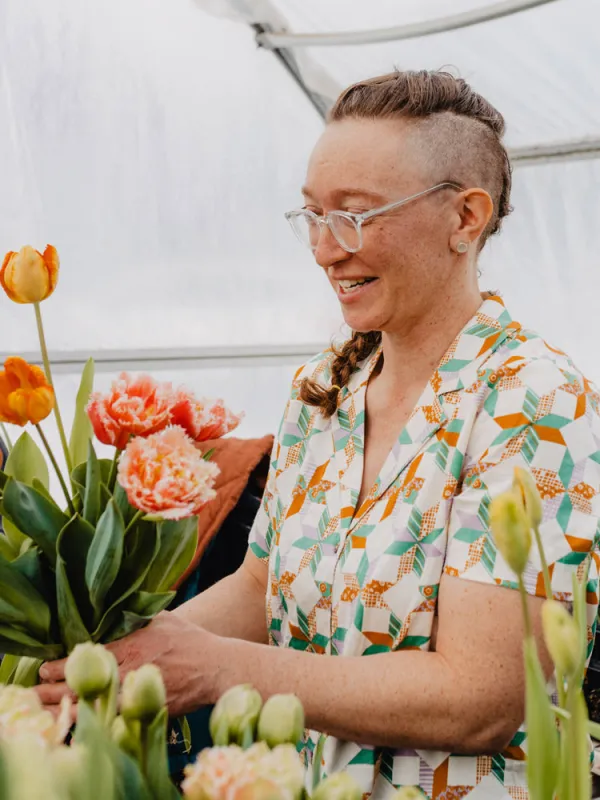 Camp Shirt - Patchwork sold by Mata Traders