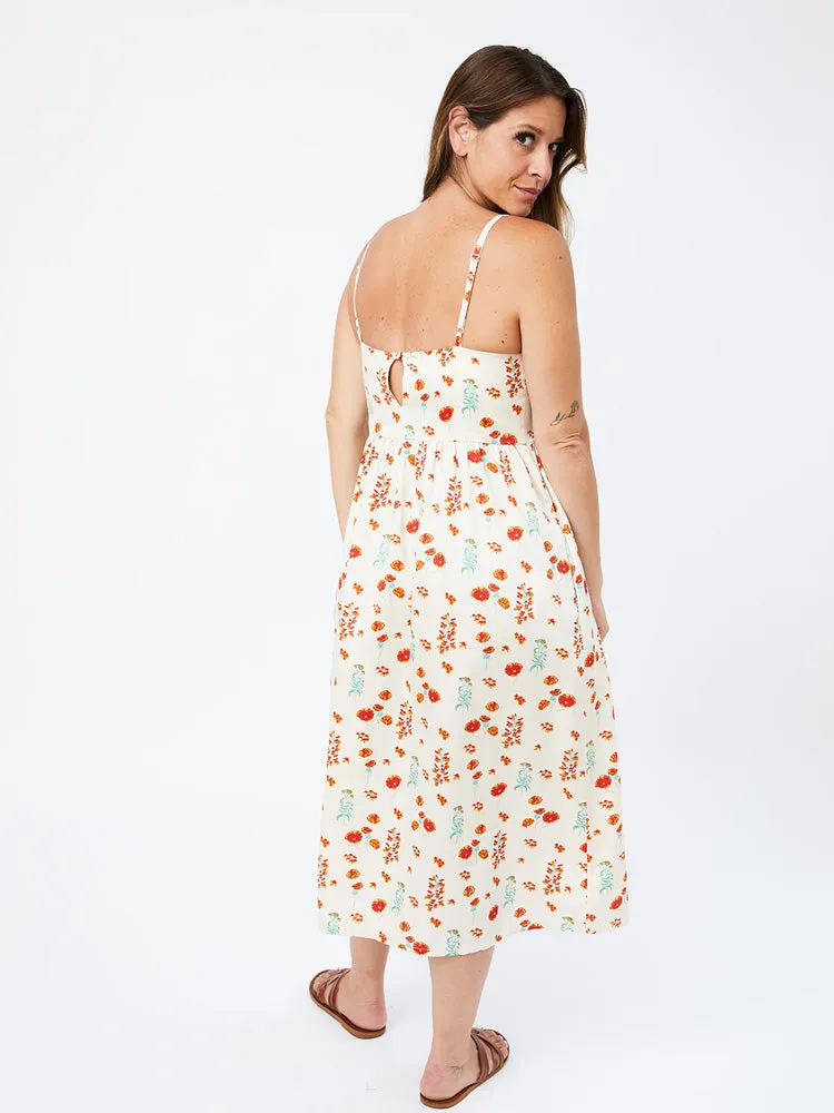 Sofia Midi Dress - Botanical Dawn sold by Mata Traders product image thumbnail 3