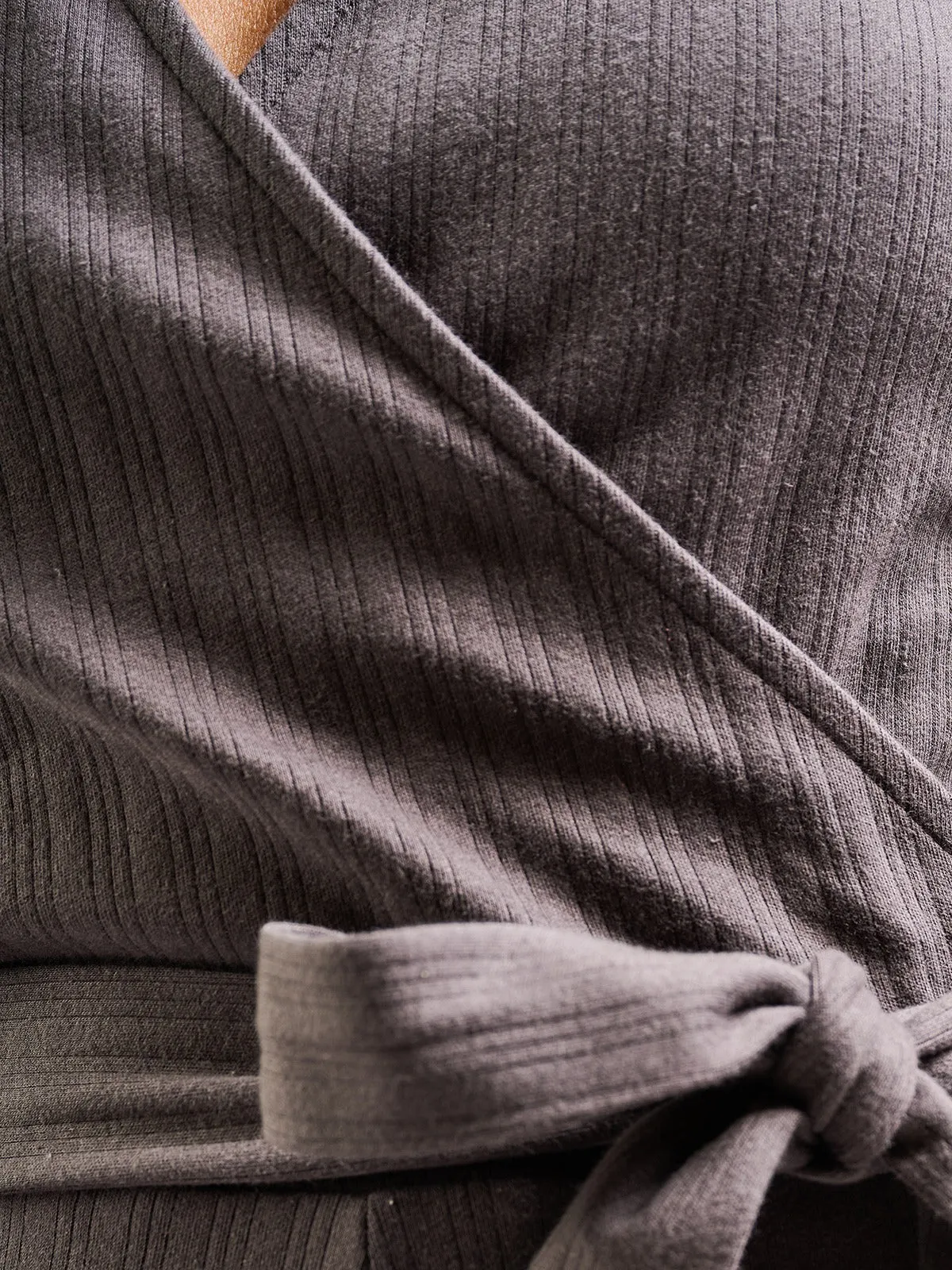 Rita Jumpsuit - Shale Rib Knit sold by Mata Traders product image thumbnail 4