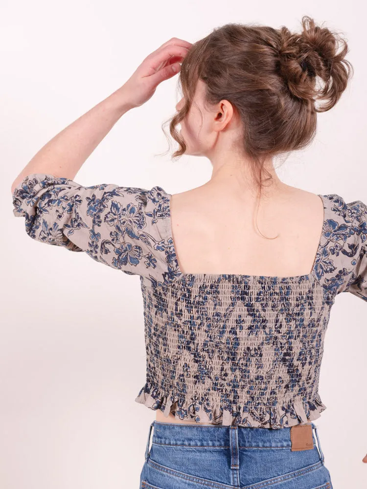 Theodora Blouse - Birch Blossom sold by Mata Traders product image thumbnail 2