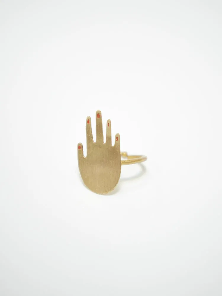 Mani Ring - Gold sold by Mata Traders product image thumbnail 4