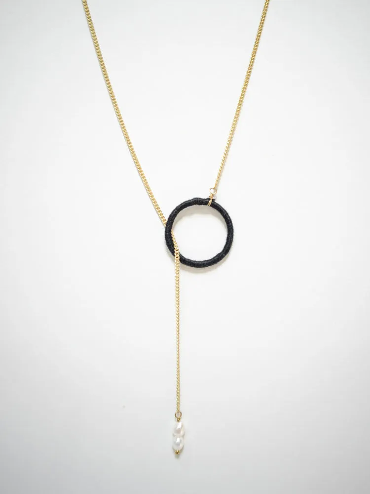 Alexandra Lariat Necklace - Gold sold by Mata Traders product image thumbnail 2