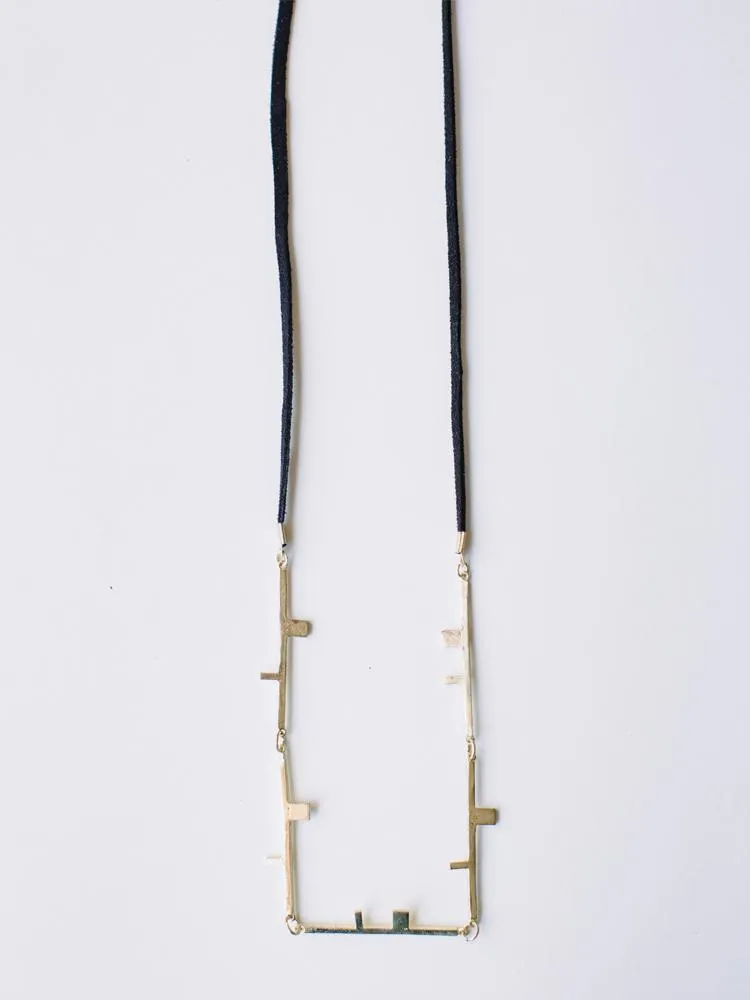 Salvador Necklace - Gold sold by Mata Traders product image thumbnail 3