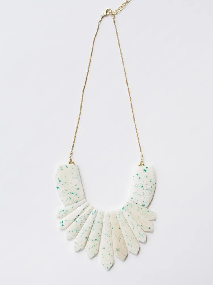 Seurat Speckle Necklace - Blue sold by Mata Traders product image thumbnail 3