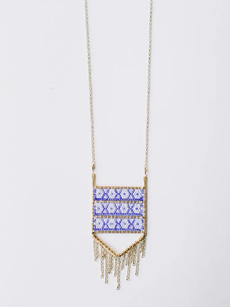 Allegory Necklace - Blue sold by Mata Traders product image thumbnail 3