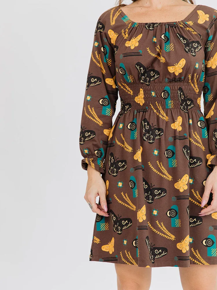 Juliet Mini Dress - Autumn Quilt sold by Mata Traders product image thumbnail 4