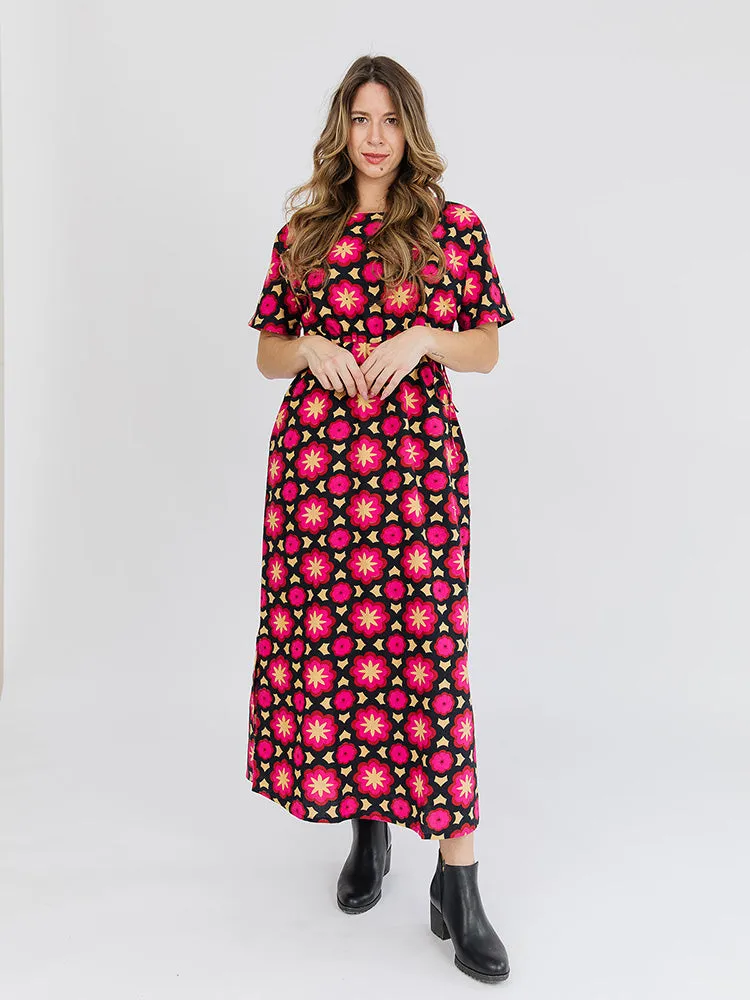 Aimee Maxi Dress - Mod Fuchsia sold by Mata Traders product image thumbnail 3