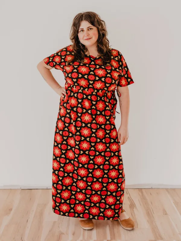 Aimee Maxi Dress - Mod Fuchsia sold by Mata Traders