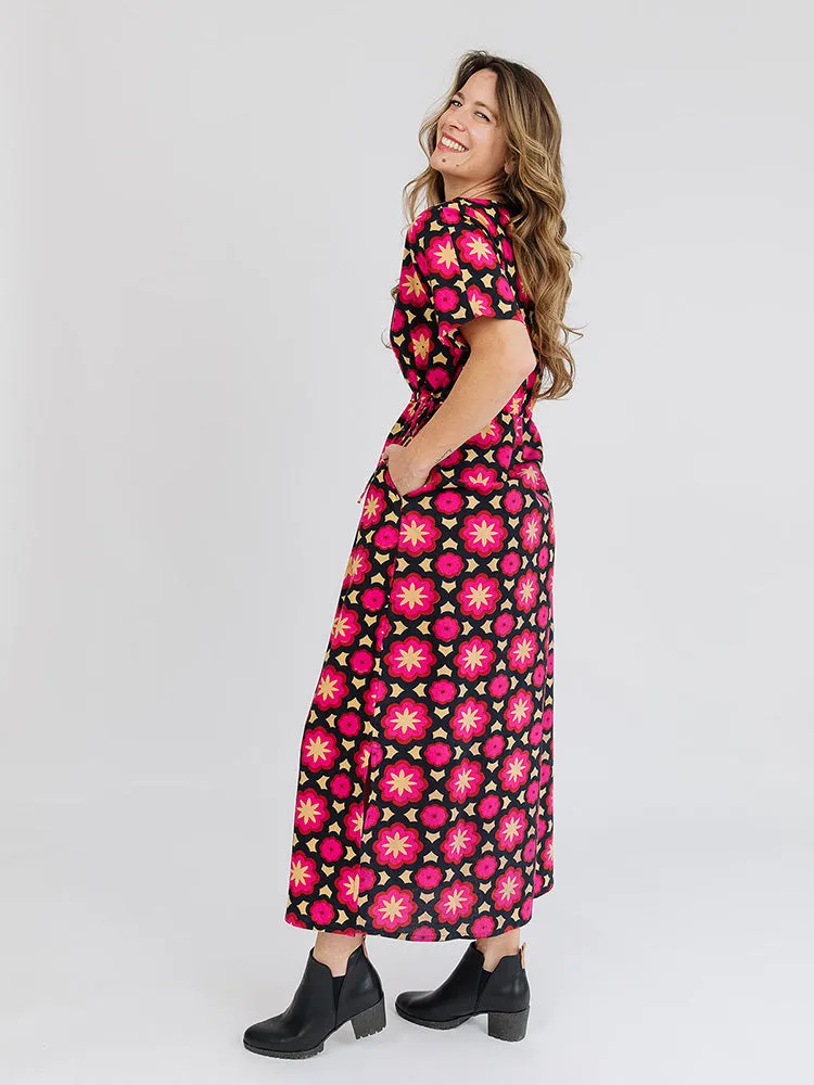 Aimee Maxi Dress - Mod Fuchsia sold by Mata Traders product image thumbnail 5