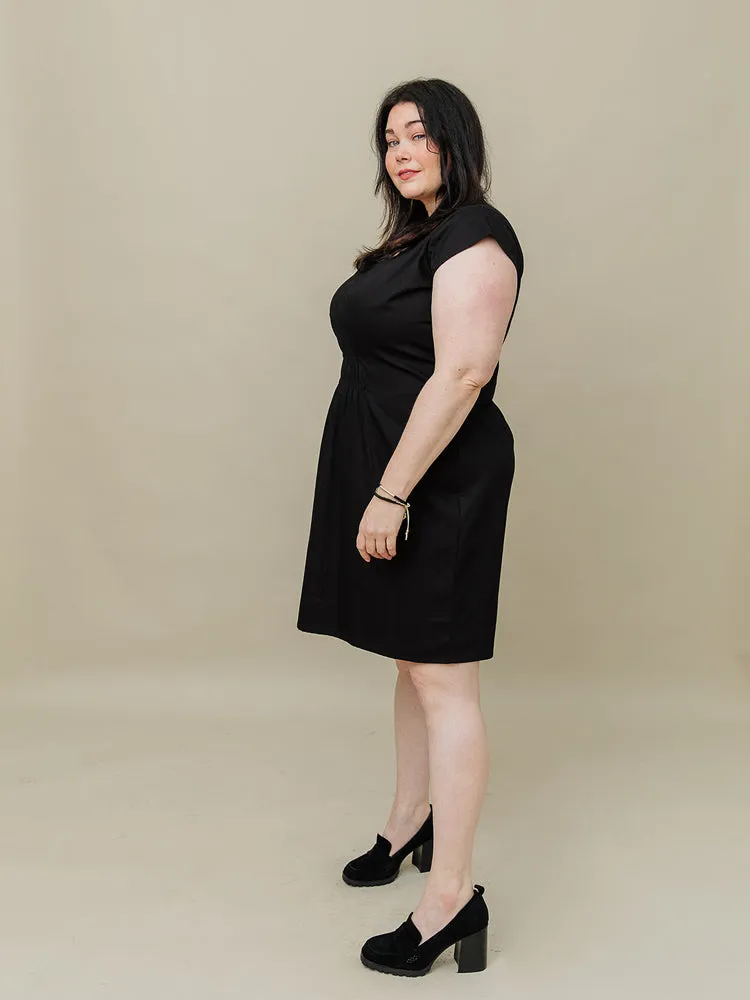 Artsy Traveler Plus Size Dress - Black Denim sold by Mata Traders product image thumbnail 4