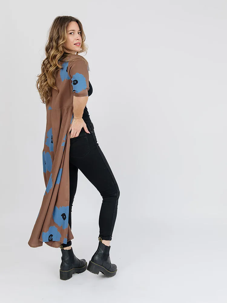 Aditi Wrap Dress - Dark Oak sold by Mata Traders product image thumbnail 3