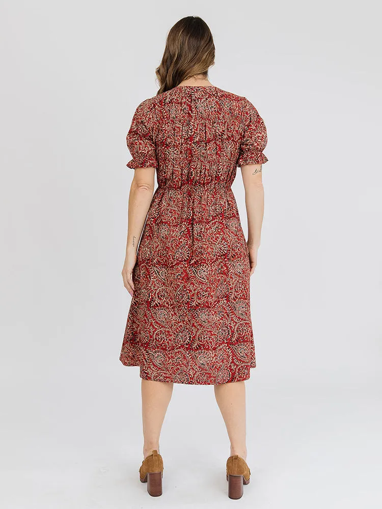 Santo Dress - Red sold by Mata Traders product image thumbnail 3