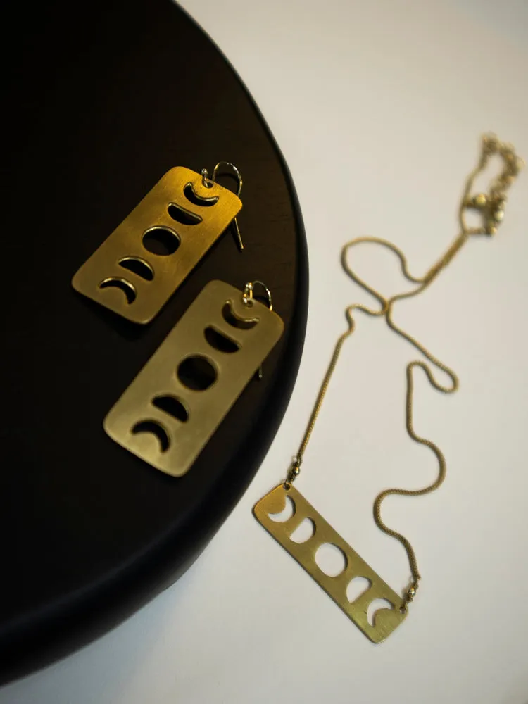 Satellite Choker Necklace - Gold sold by Mata Traders product image thumbnail 4