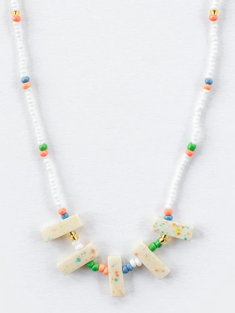 Amelia Speckly Necklace - Multi sold by Mata Traders product image thumbnail 2