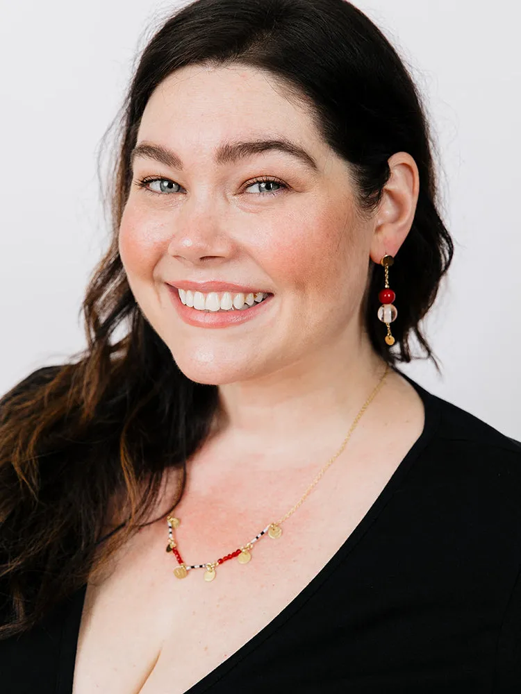 Ember Necklace - Ruby sold by Mata Traders product image thumbnail 2