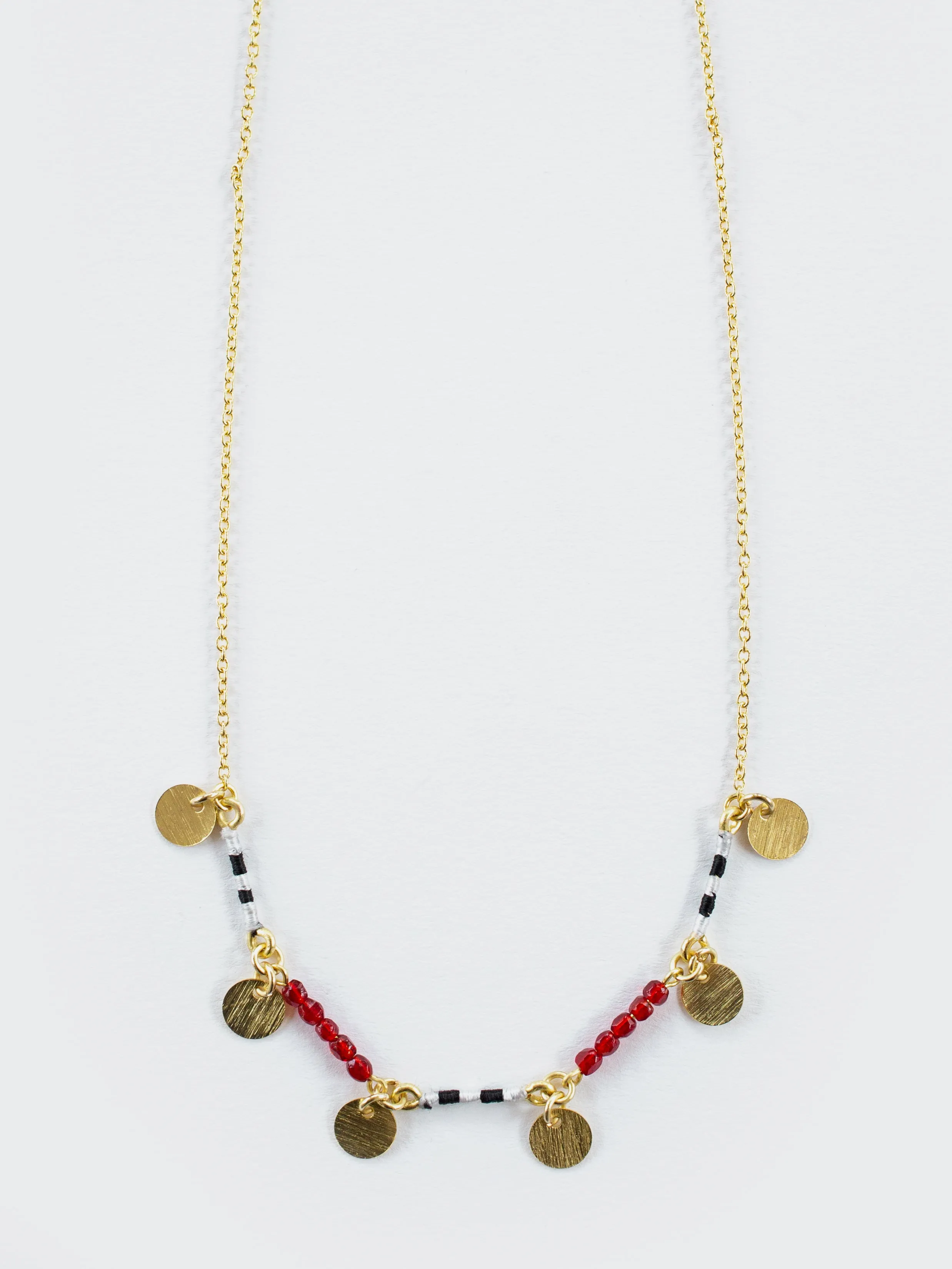 Ember Necklace - Ruby sold by Mata Traders