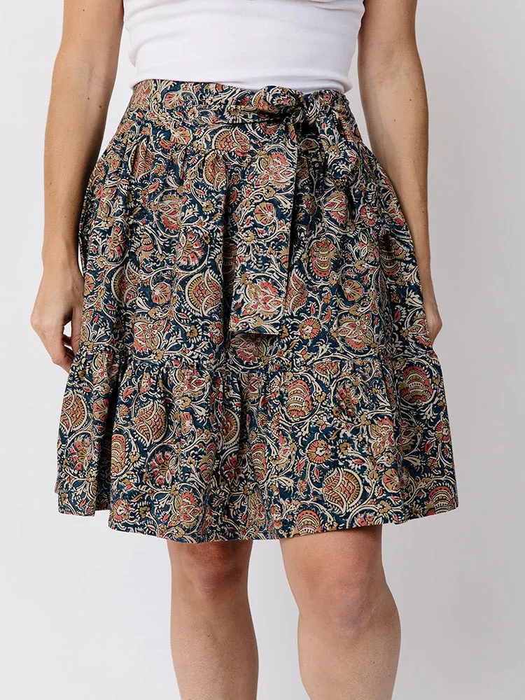 Nahla Skirt - Blue sold by Mata Traders product image thumbnail 4