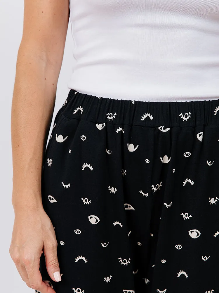 Fae Wide Leg Pant - Onyx Eyes sold by Mata Traders product image thumbnail 4