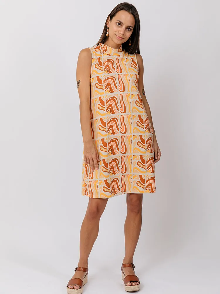 Eve Sleeveless Dress - Sedona Stripe sold by Mata Traders product image thumbnail 4