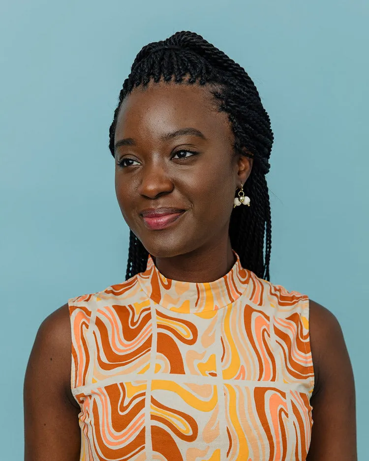 Eve Sleeveless Dress - Sedona Stripe sold by Mata Traders product image thumbnail 3