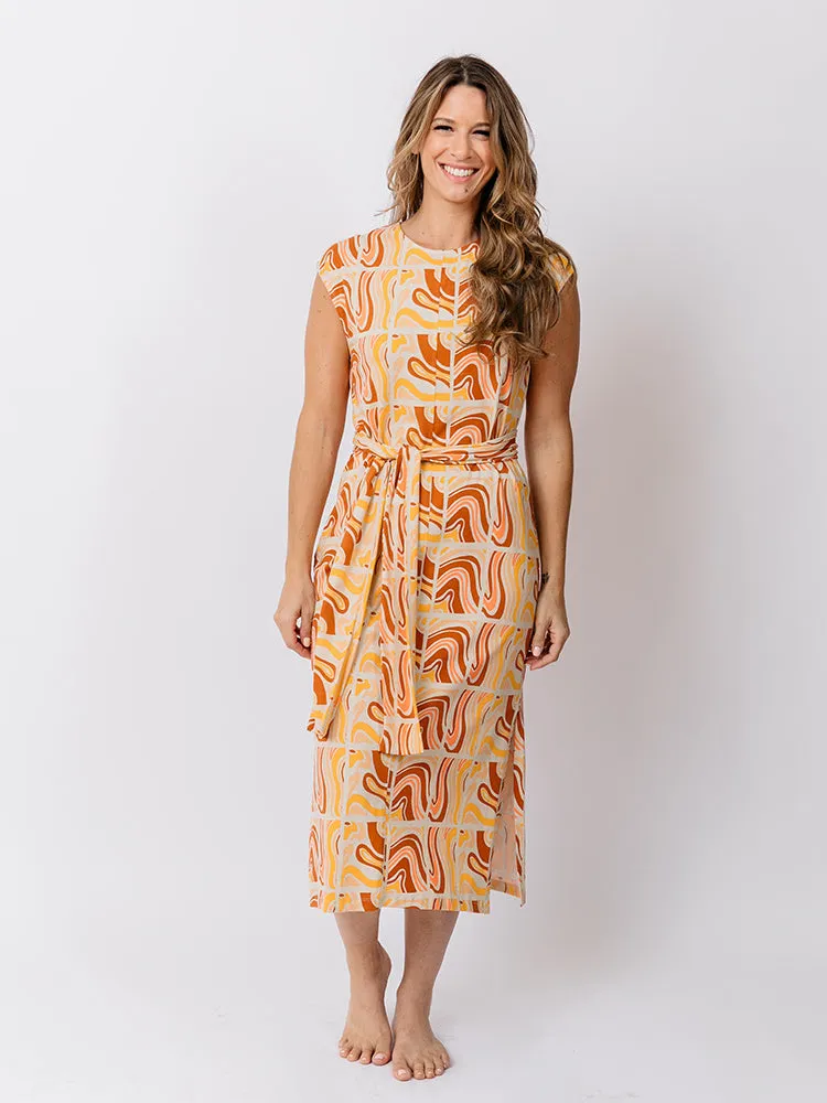 Sasha Shift Dress - Sedona Stripe sold by Mata Traders product image thumbnail 2