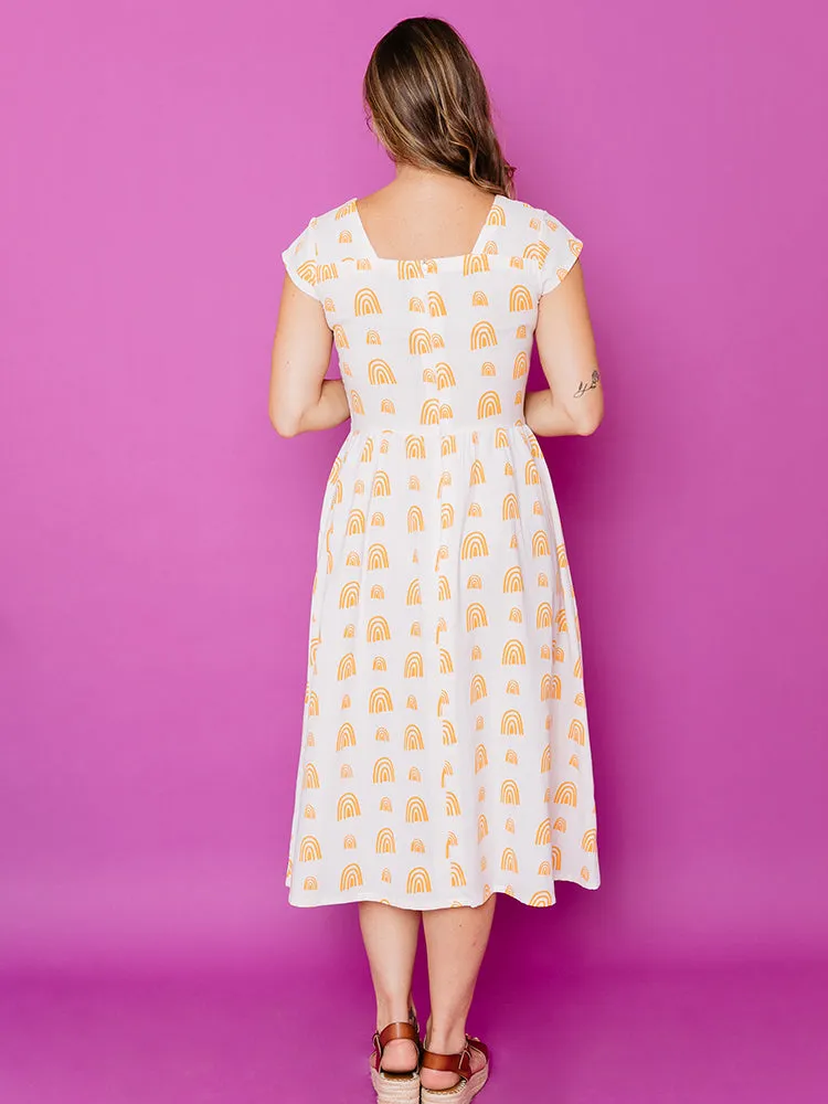 Rupi Midi Dress - Sunny Stripes sold by Mata Traders product image thumbnail 5