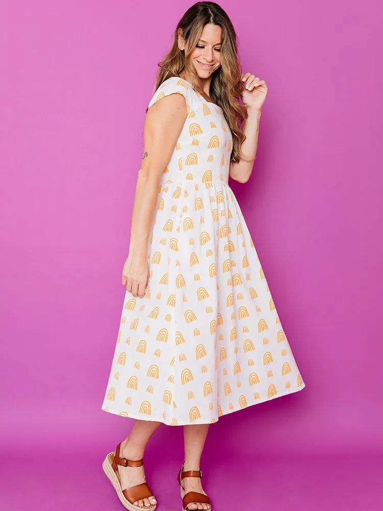 Rupi Midi Dress - Sunny Stripes sold by Mata Traders product image thumbnail 3